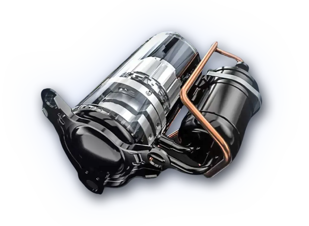 Klima naprava s tihim delovanjem kompresorja - manjši hrup za 3 dB