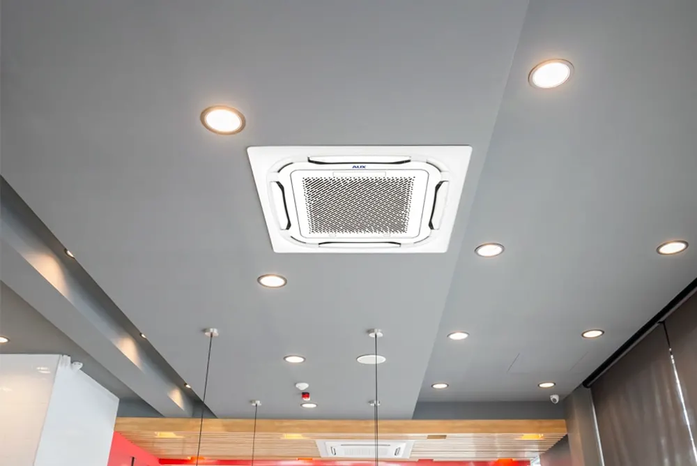 Kasetna klima - tiha in skrita eleganca